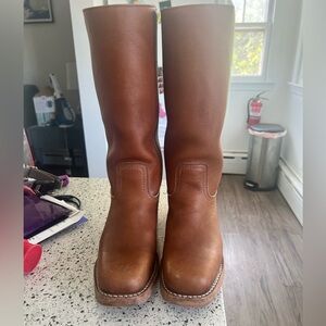 Frye Campus boots 14l color Saddle